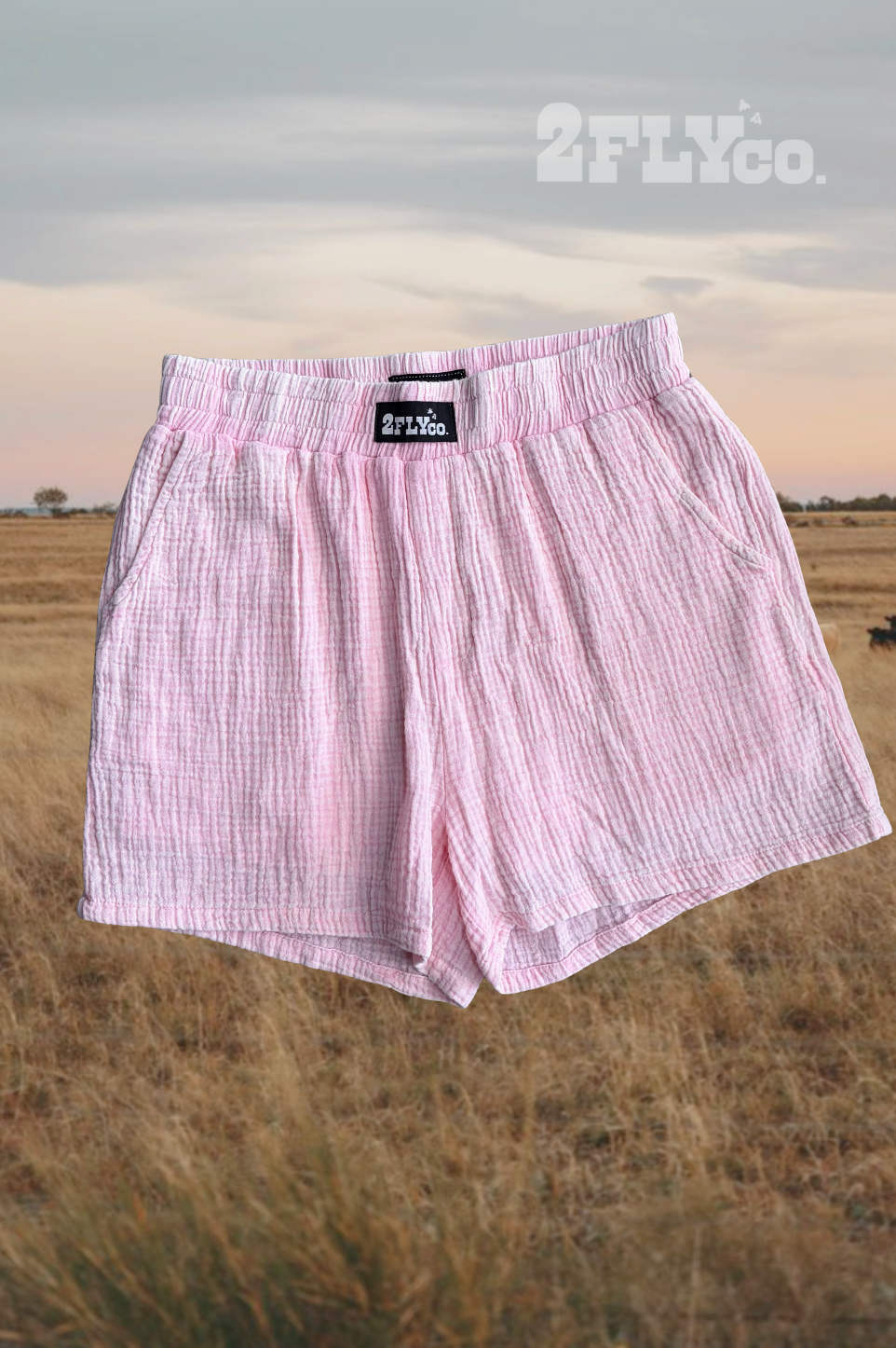 LAZY LOPE SHORTS *BLUSH