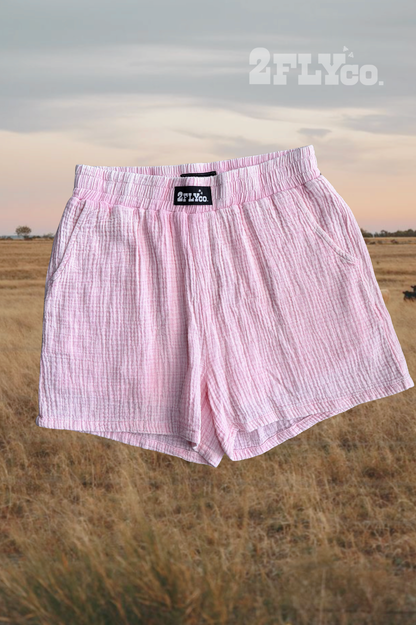 LAZY LOPE SHORTS *BLUSH