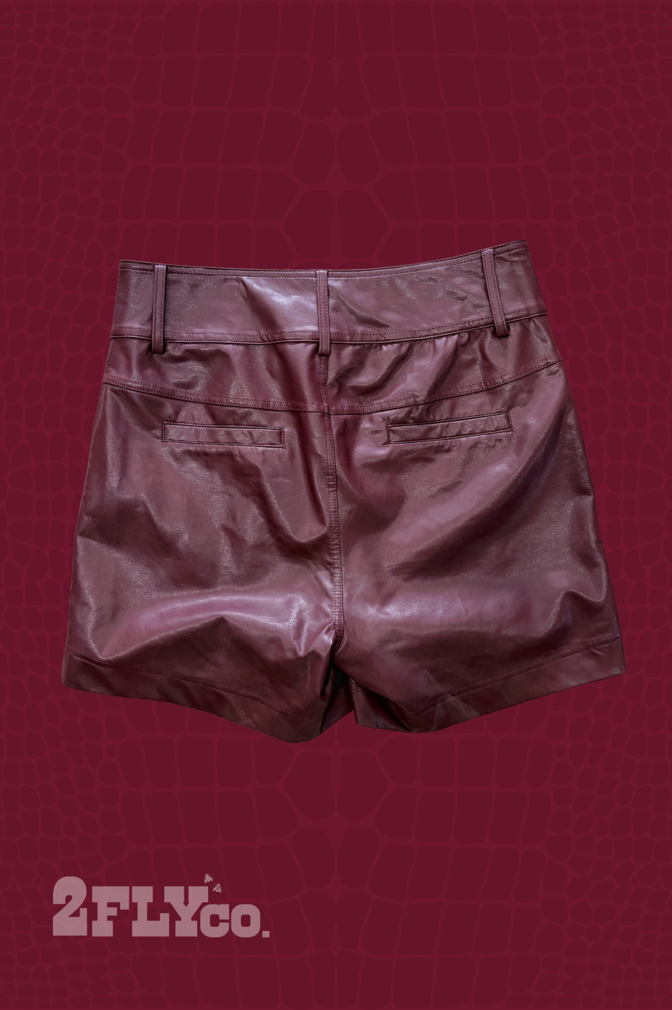 LEGEND LEATHER SHORTS *WINE