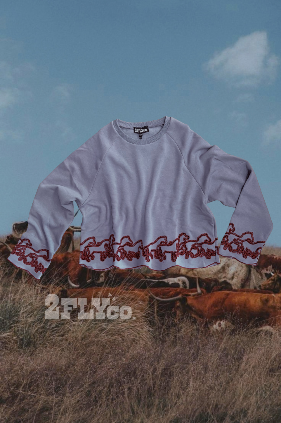 STAMPEDE STITCH *WINE