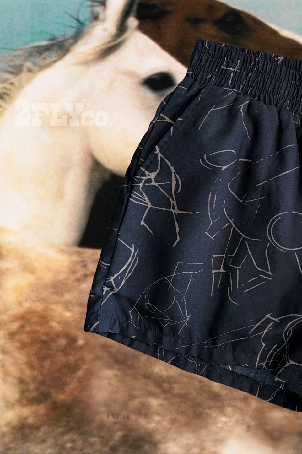WILD LINES SHORTS