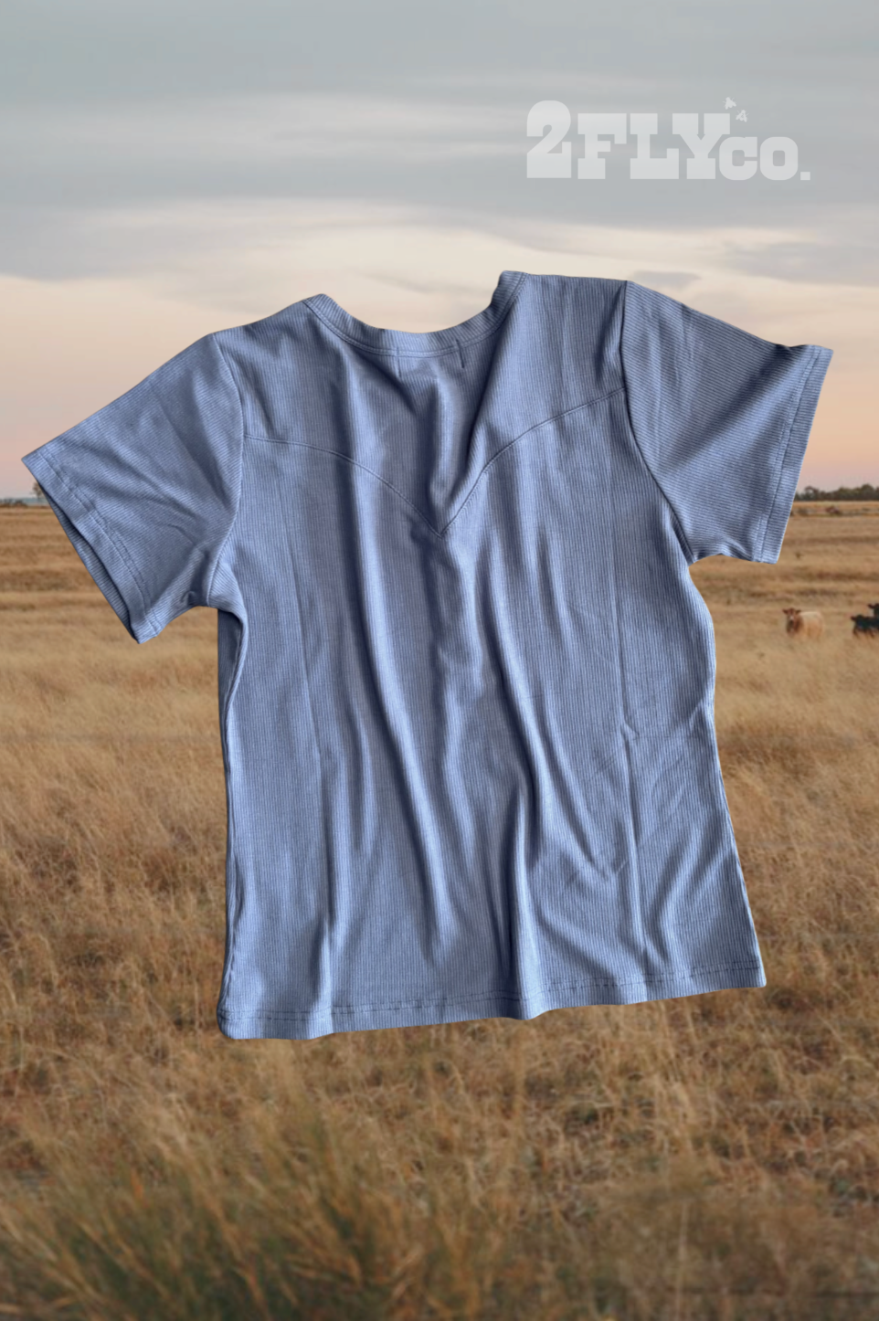 YOAKUM TEE *DENIM
