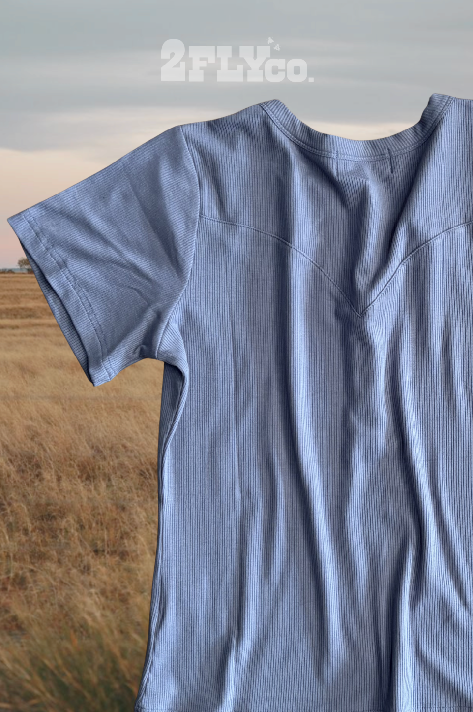 YOAKUM TEE *DENIM