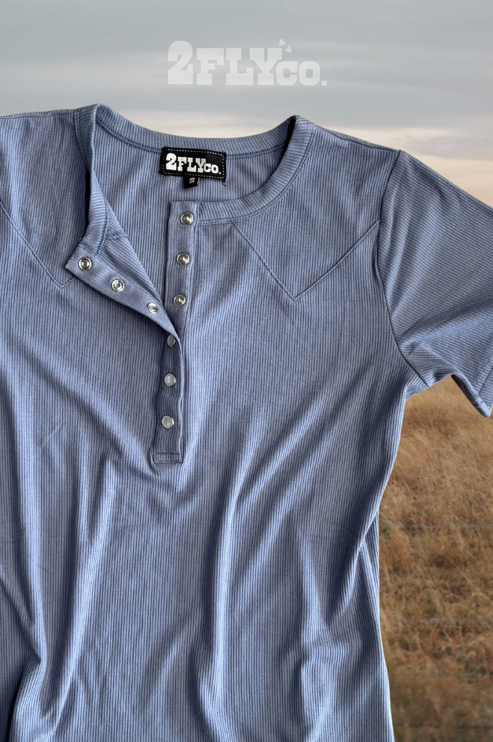 YOAKUM TEE *DENIM