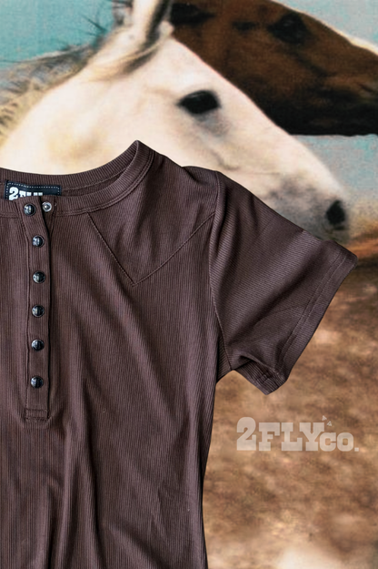 YOAKUM TEE *MOCHA