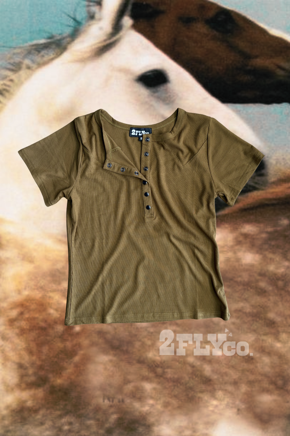 YOAKUM TEE *GOLDEN OLIVE