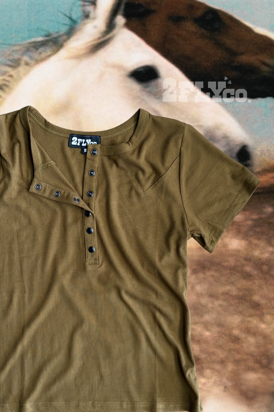 YOAKUM TEE *GOLDEN OLIVE