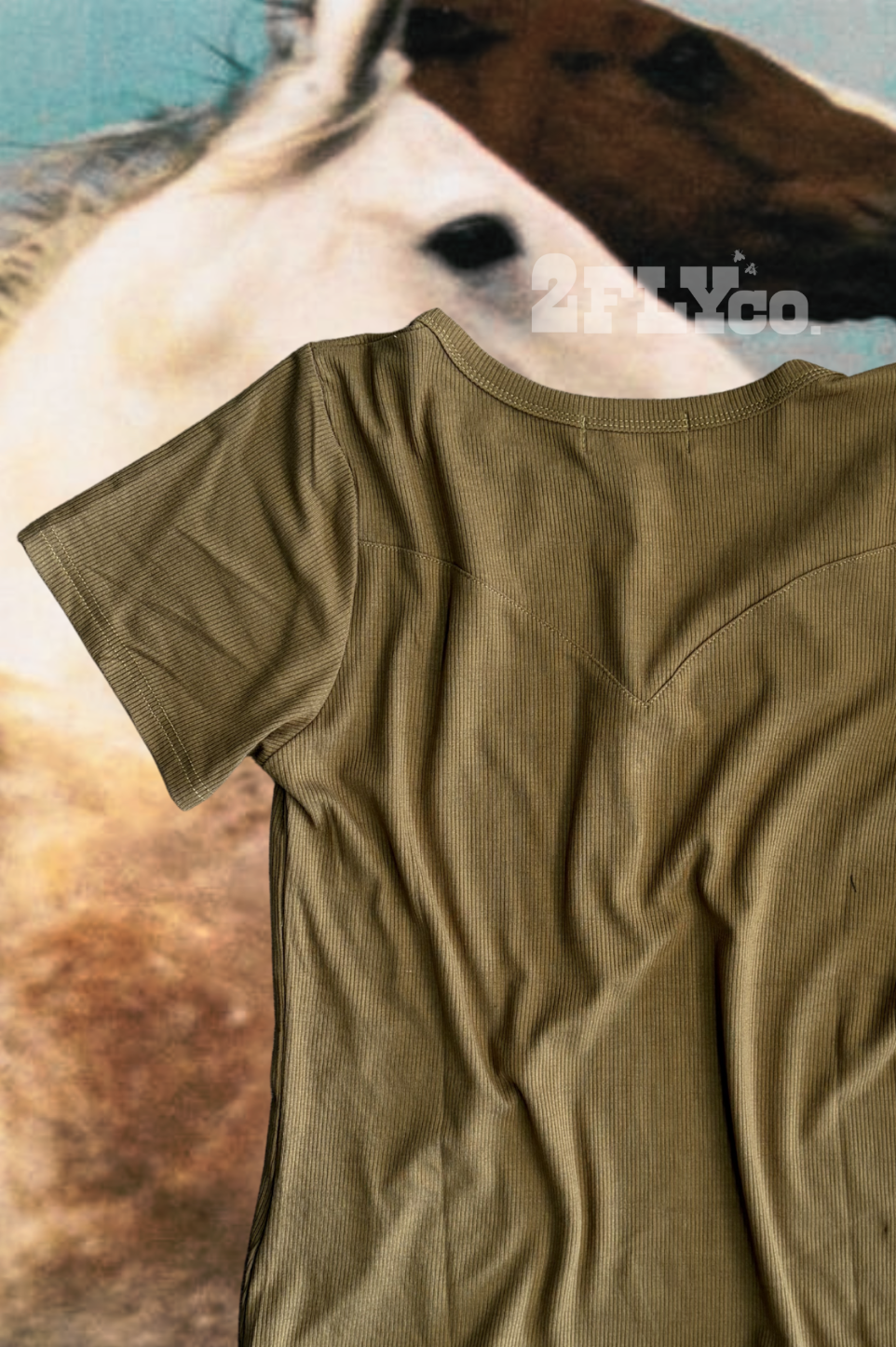 YOAKUM TEE *GOLDEN OLIVE