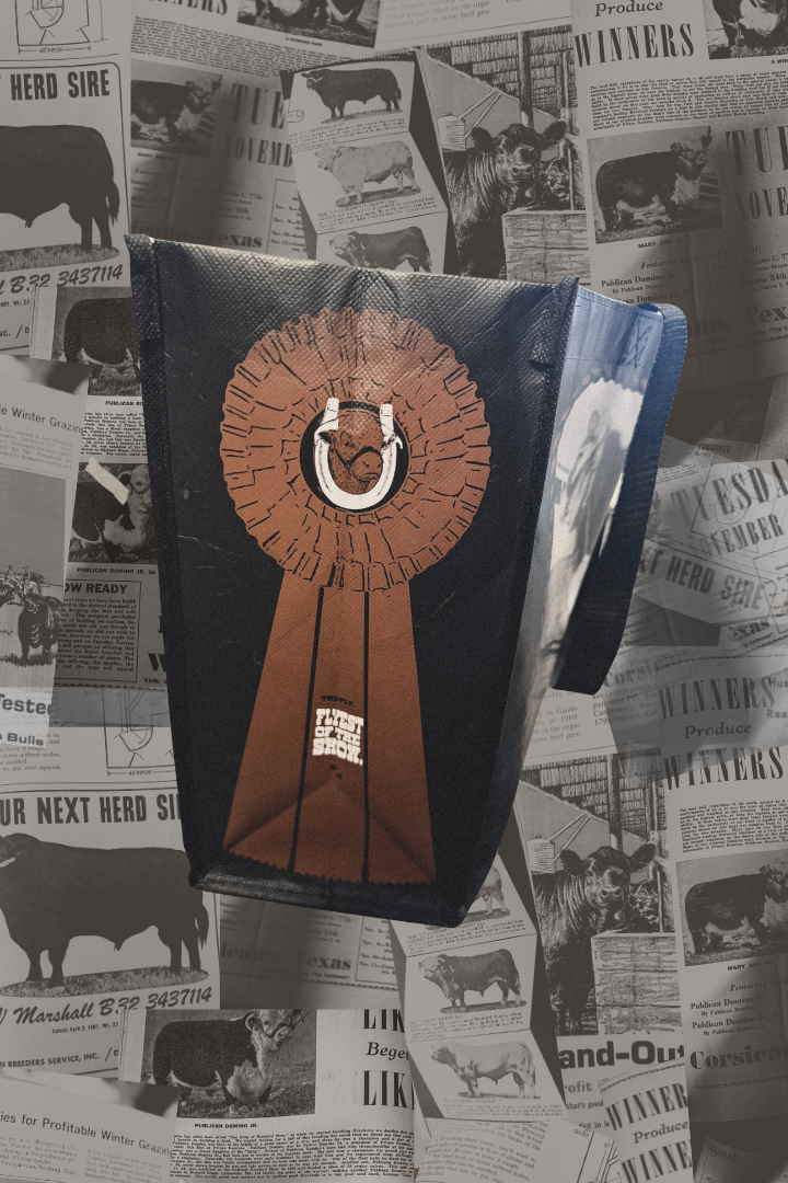 FLYEST OF THE SHOW TOTE *HEREFORD