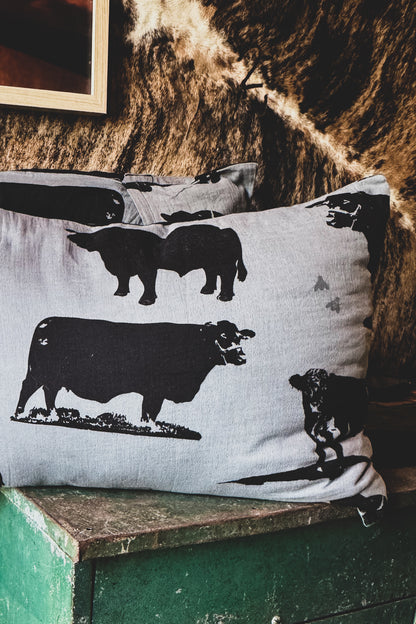 COUNTING CATTLE PILLOWCASE