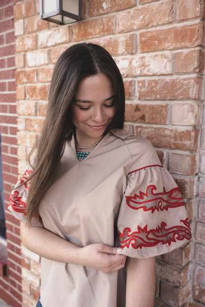 SWEETWATER STITCH *DUST/ROJO