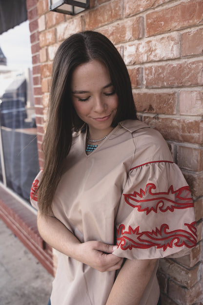 SWEETWATER STITCH *DUST/ROJO