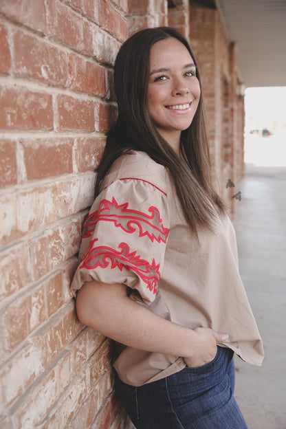 SWEETWATER STITCH *DUST/ROJO