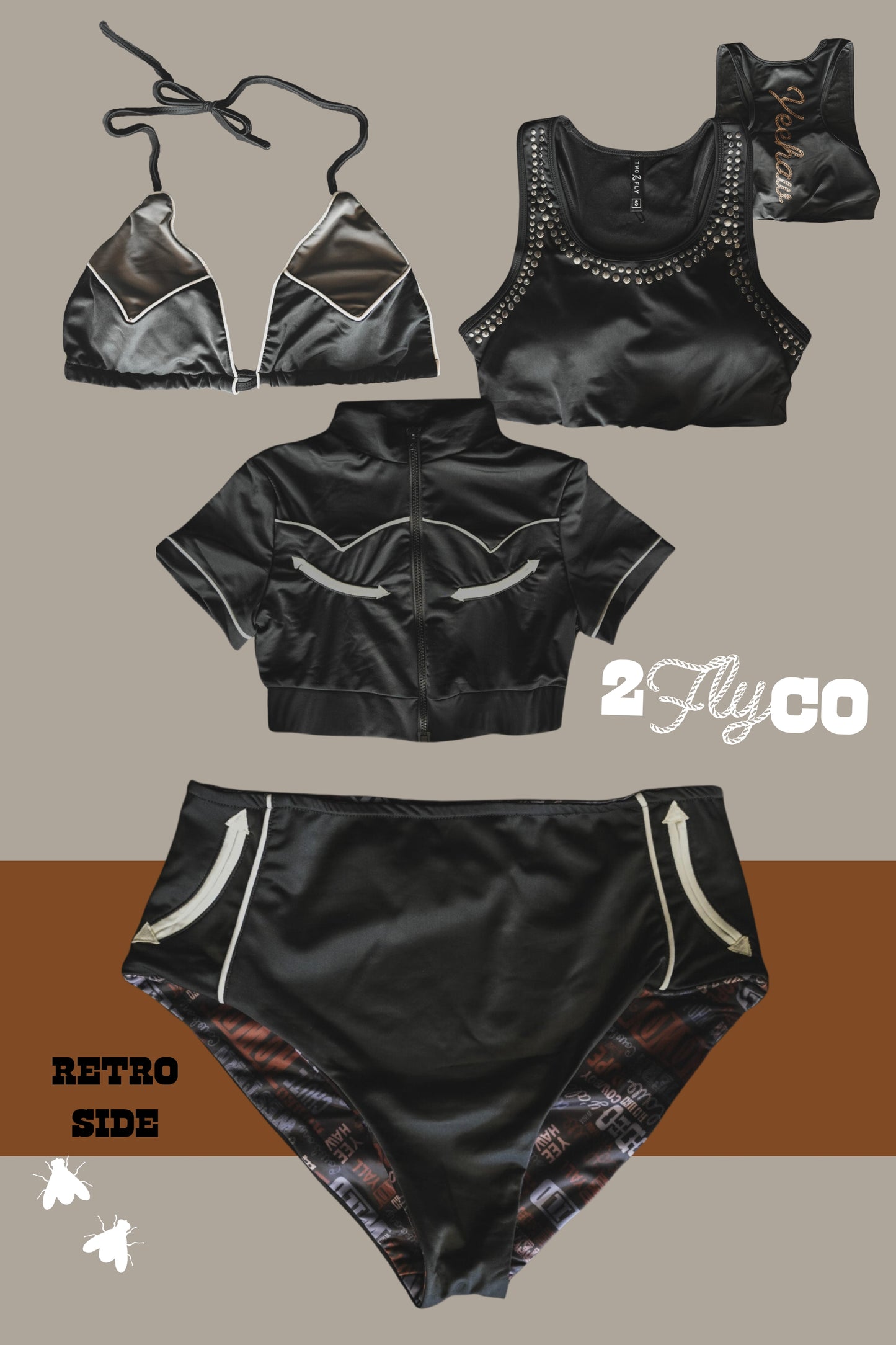 RETRO WESTERN BOTTOMS