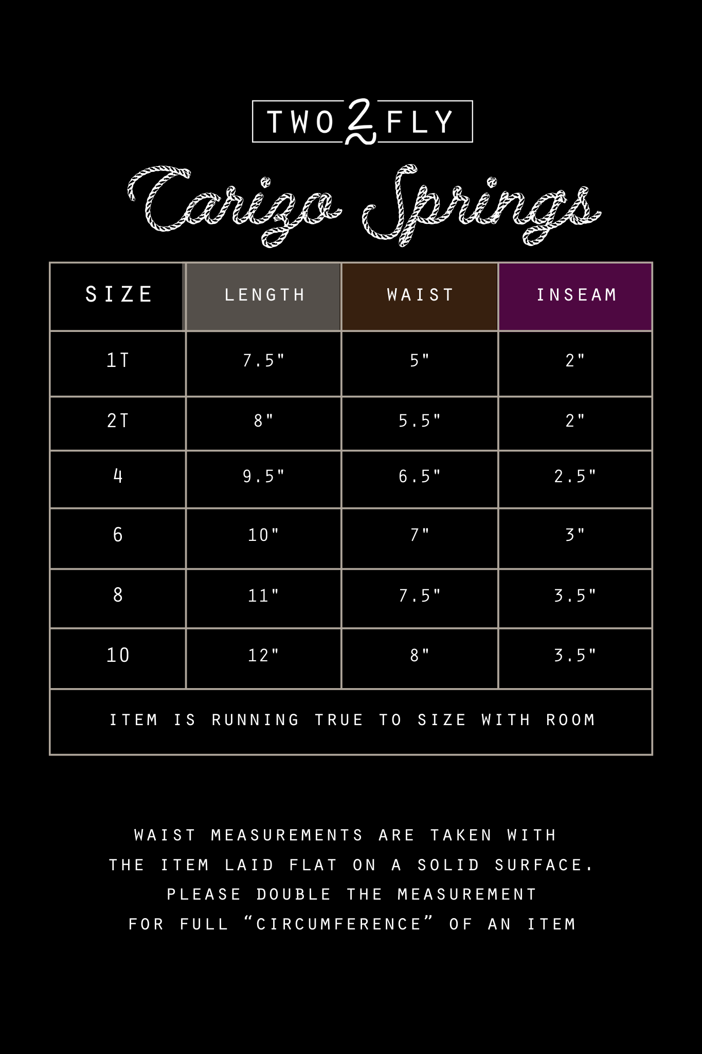 CARIZO SPRINGS [KIDS]