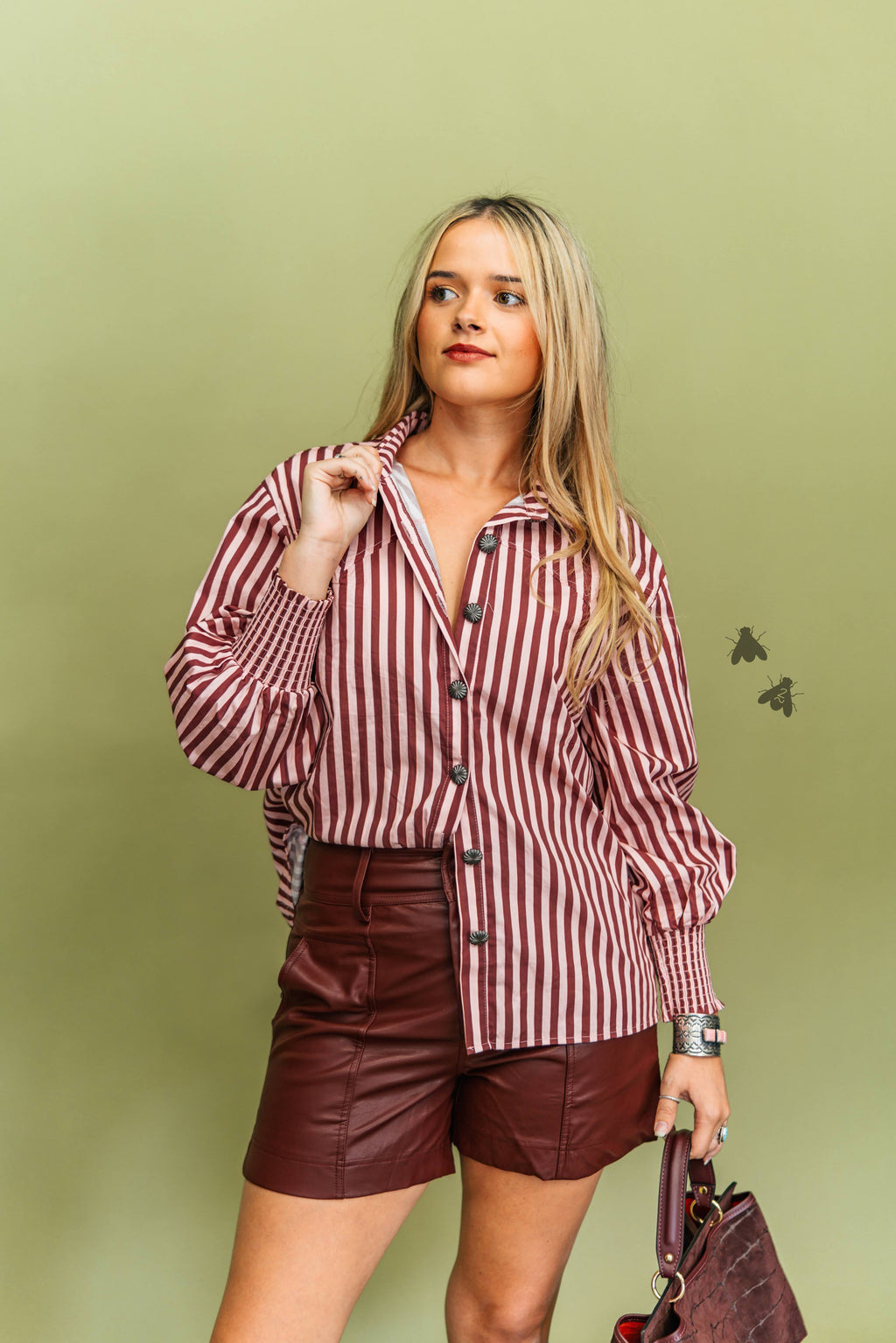 LEGEND LEATHER SHORTS *WINE