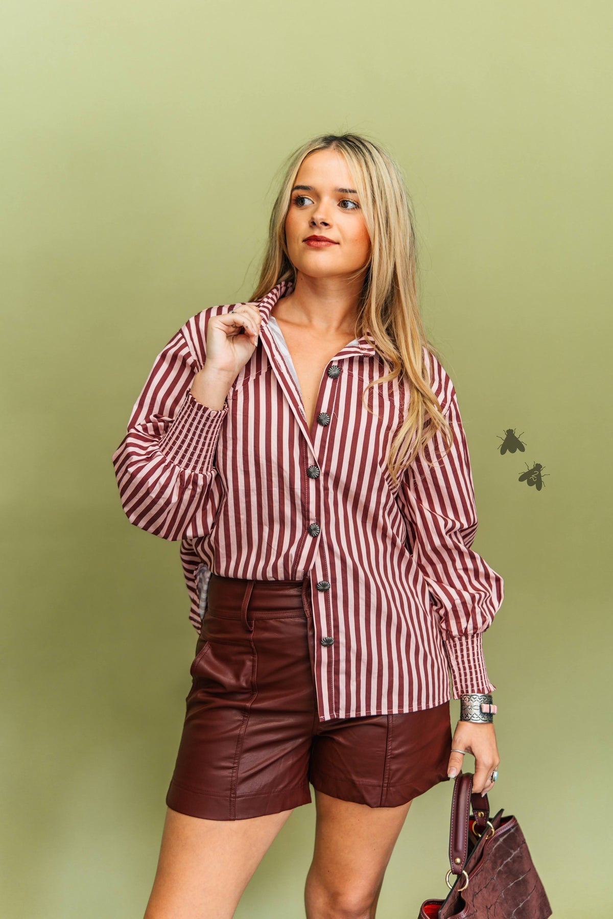 LEGEND LEATHER SHORTS *WINE