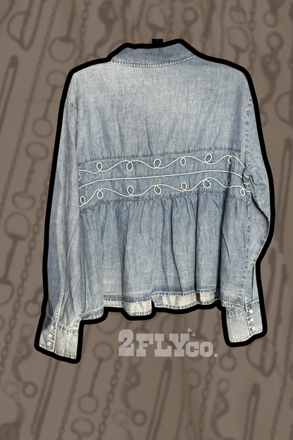 LOOPTY LOU L/S *DENIM