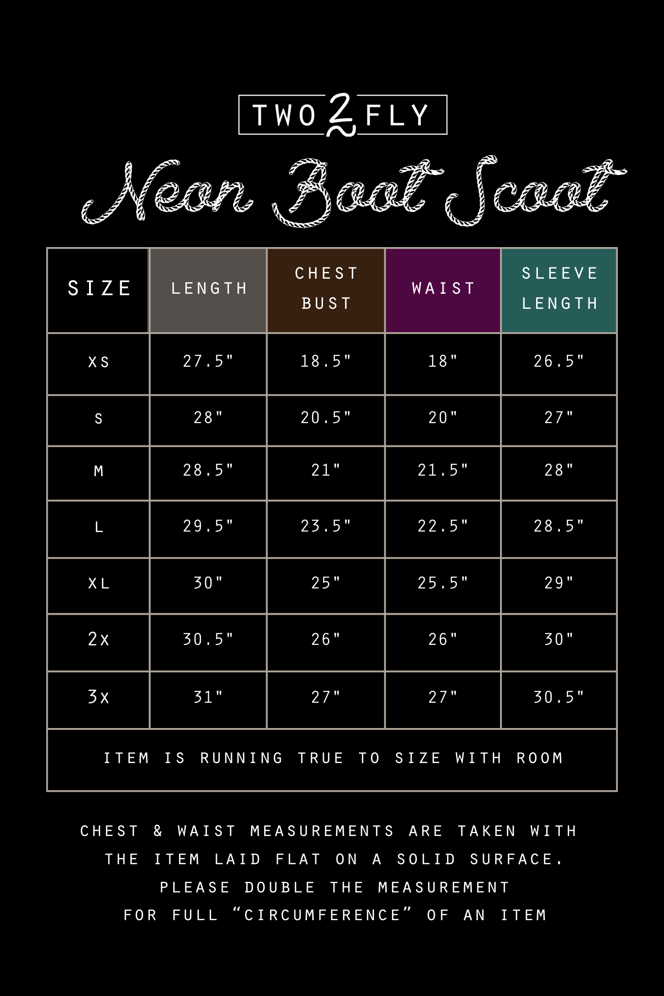 NEON BOOT SCOOT *SUPER SALE [ONLY 2X-3X]