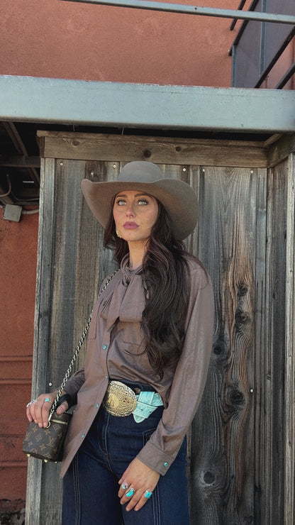 LEATHER OUTLAW *MOCHA