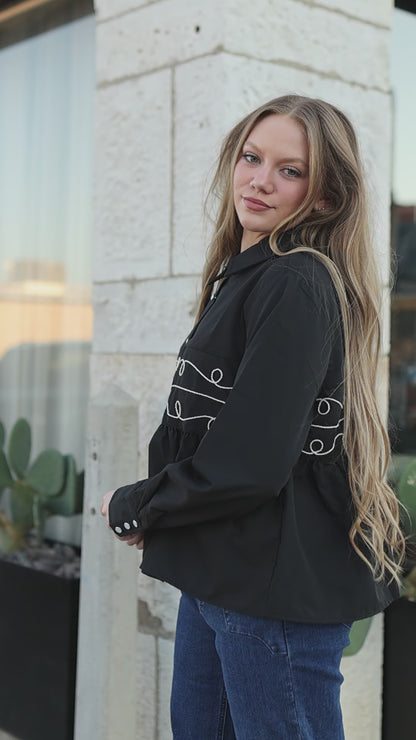 LOOPTY LOU L/S *MIDNIGHT