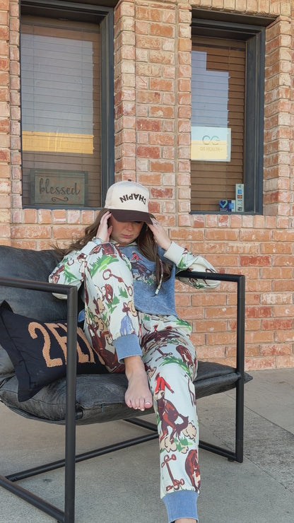 VINTAGE RANCH JOGGERS *BARK