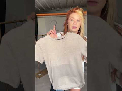THE BASIC TOP* TAN