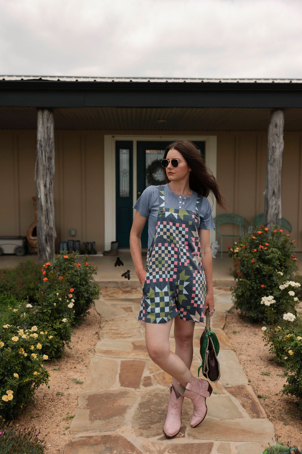 RANCHHOUSE STITCH *BLUEGREENS