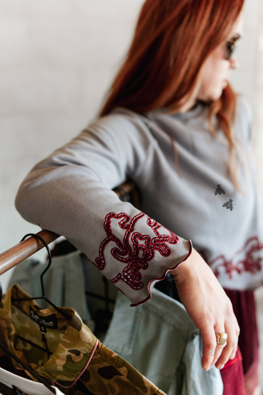STAMPEDE STITCH *WINE