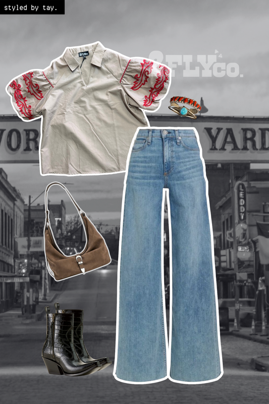 SWEETWATER STITCH *DUST/ROJO