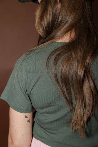 YOAKUM TEE *FOREST GREEN