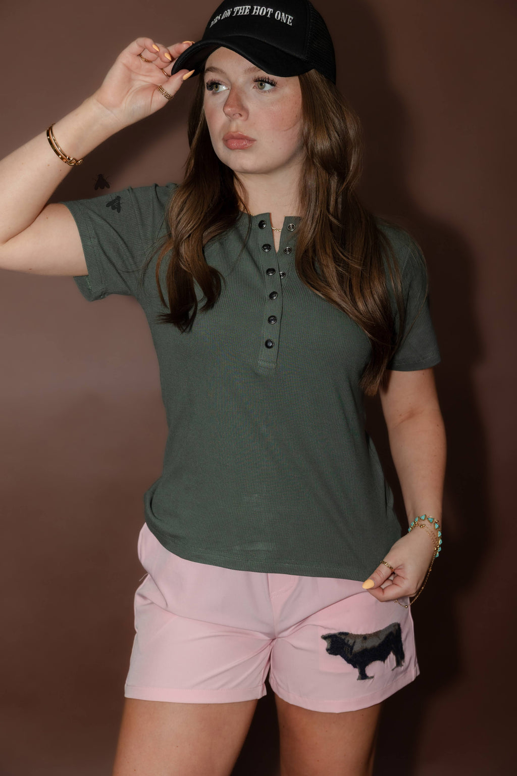 YOAKUM TEE *FOREST GREEN
