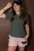 YOAKUM TEE *FOREST GREEN
