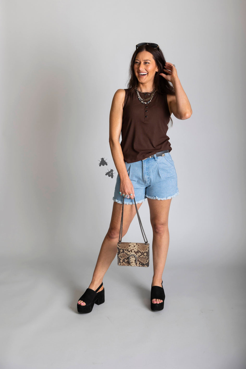 YOAKUM TANK *MOCHA