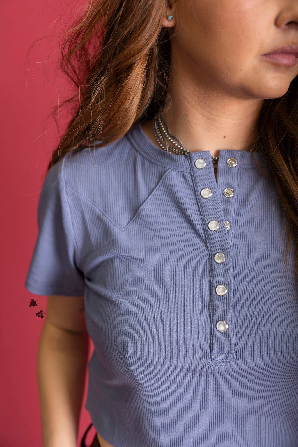 YOAKUM TEE *DENIM