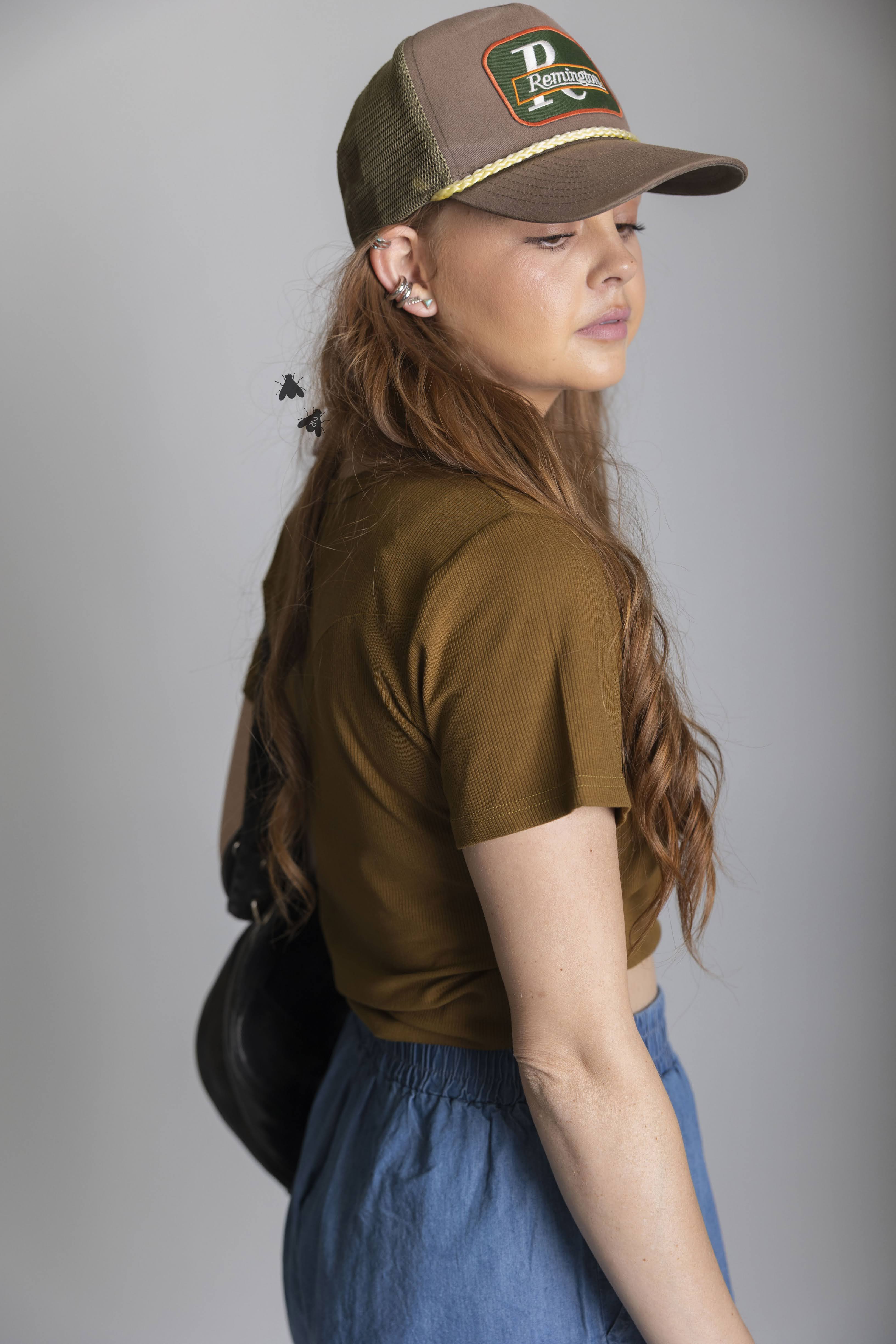 YOAKUM TEE *GOLDEN OLIVE