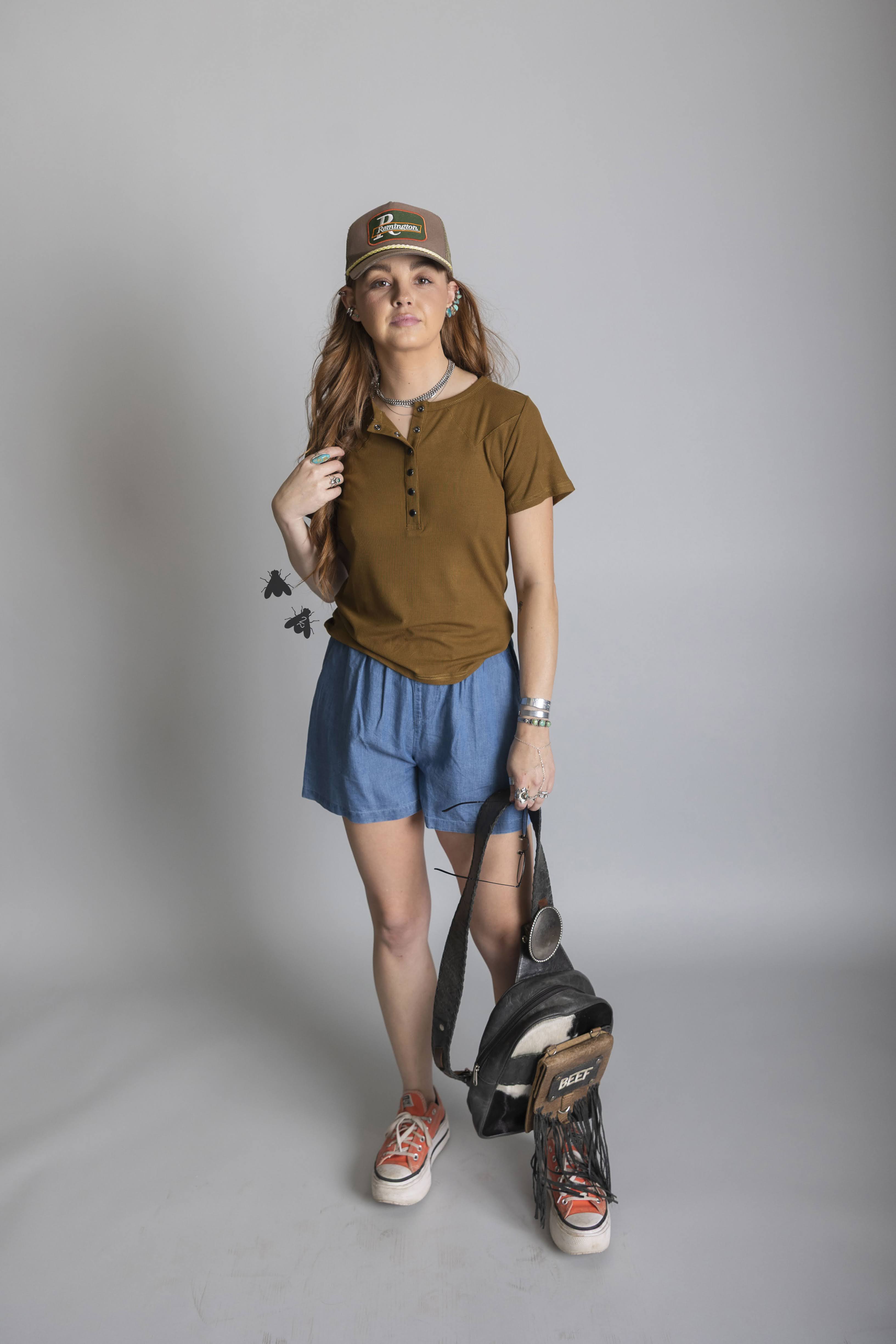 YOAKUM TEE *GOLDEN OLIVE
